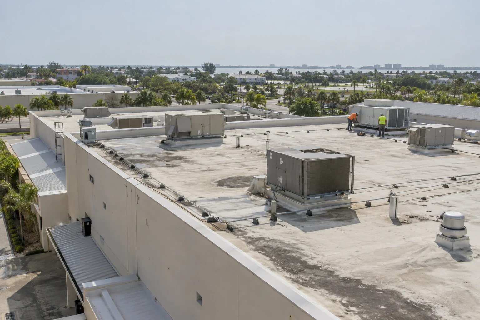 Multi-Site Commercial Roof Programs in Conroe, TX
