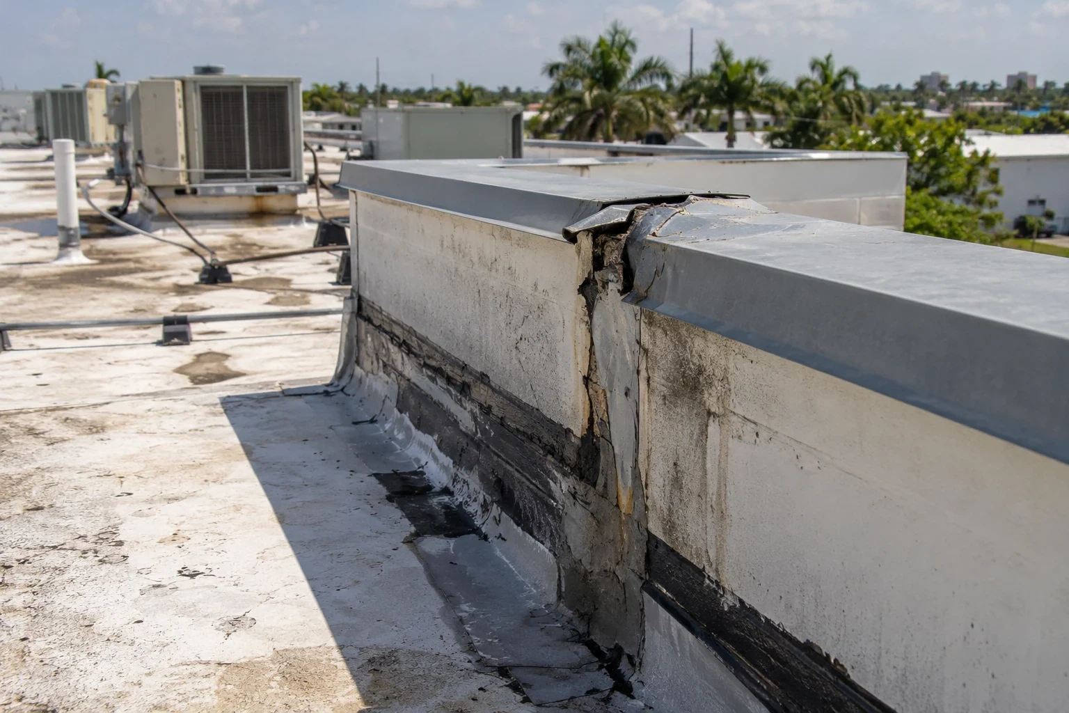 flashing failure repair