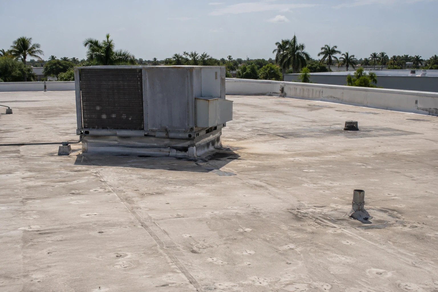 Commercial Hail Damage Roof Repair in Conroe, TX