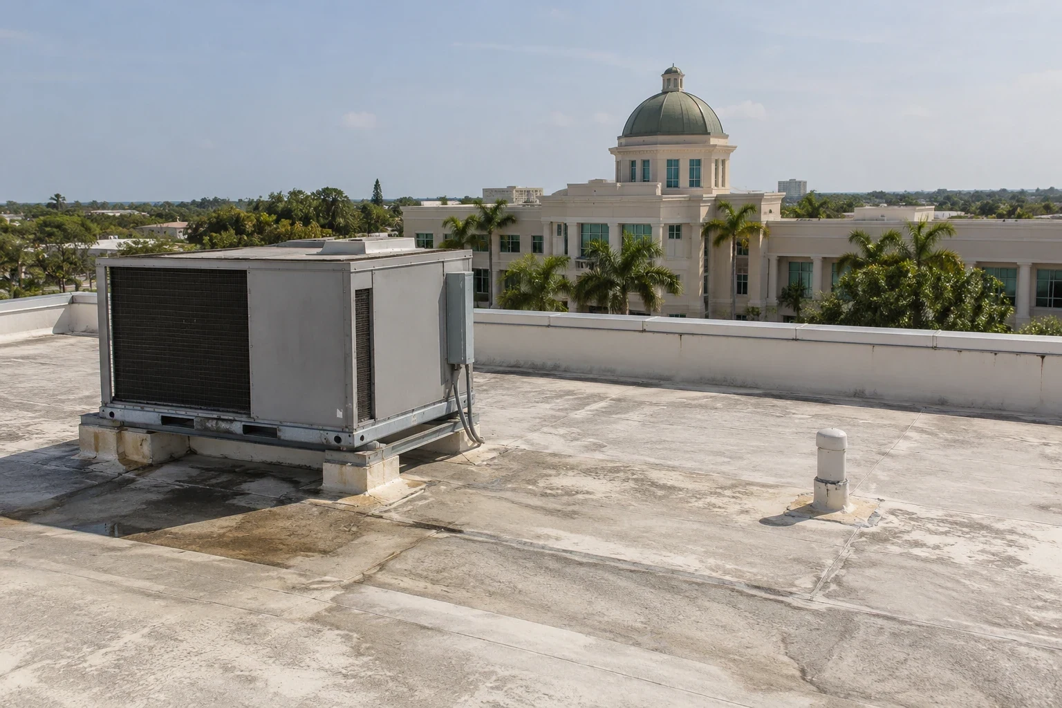 Office Building Roofing in Conroe, TX