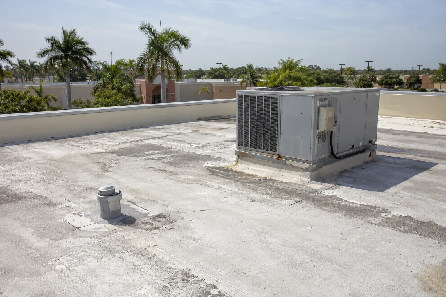 grocery-store roof plan