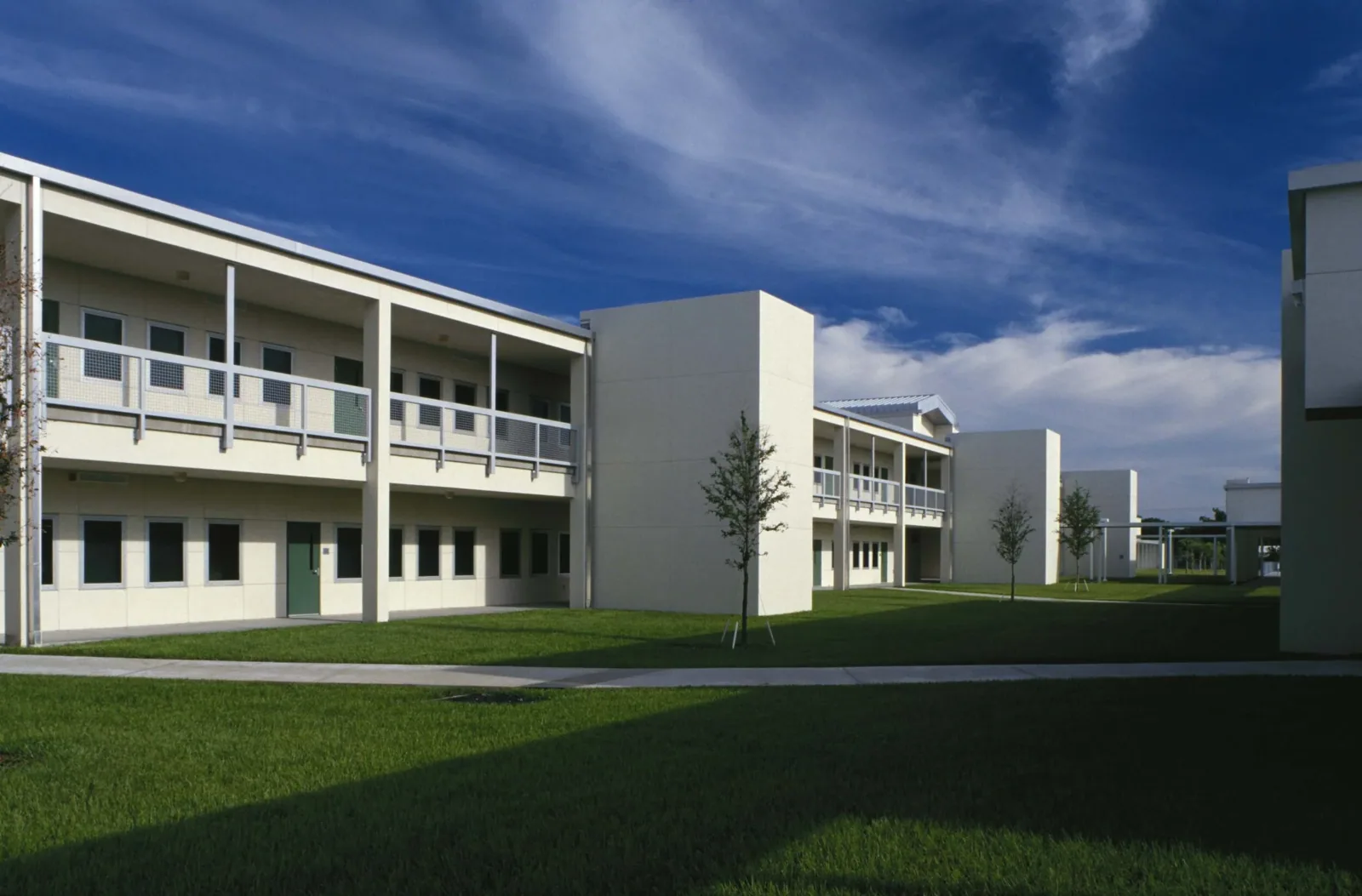Phased roofing in an occupied school