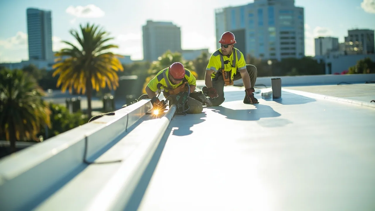 Commercial PVC Roofing in Conroe, TX