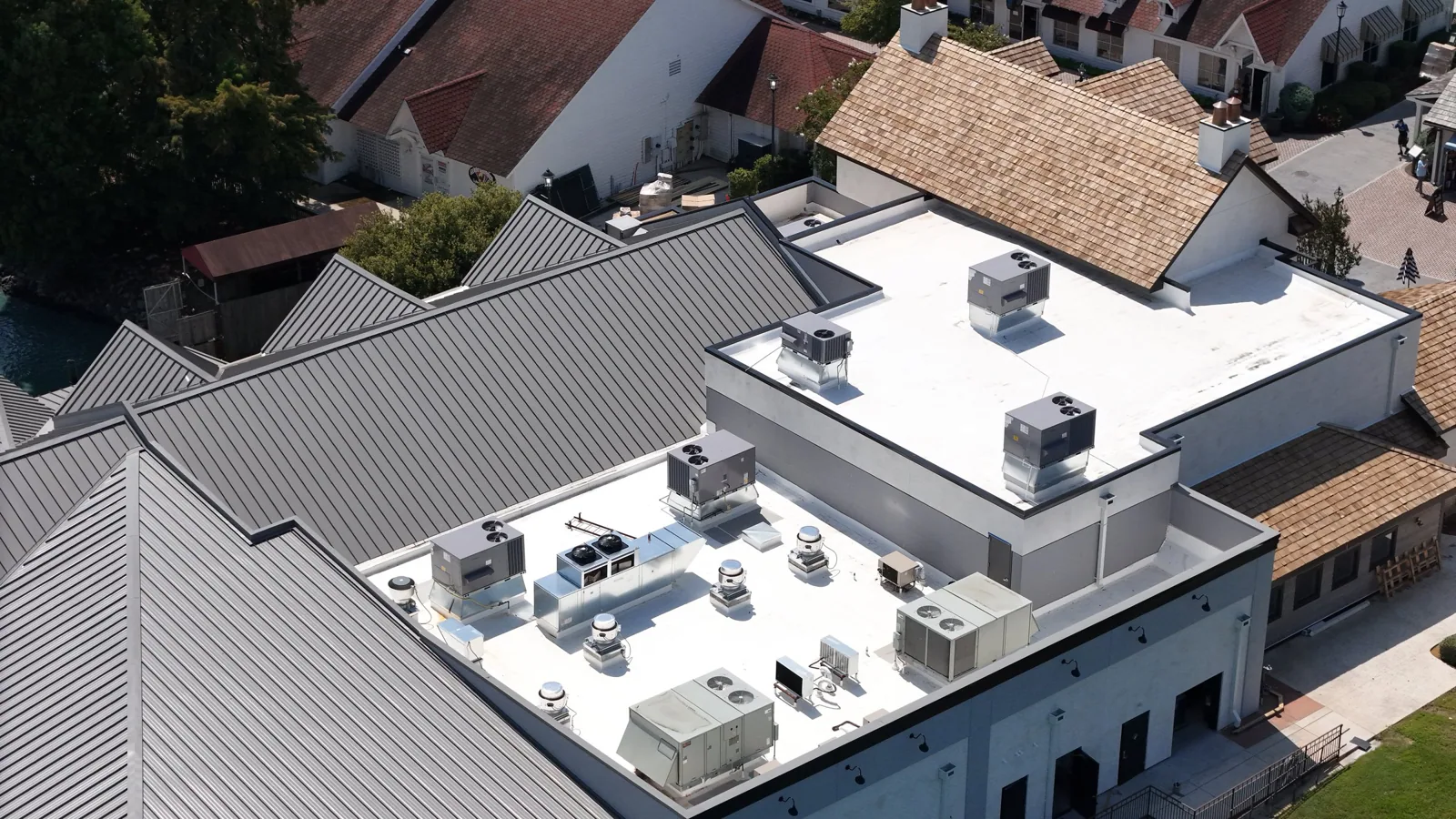 Commercial TPO Roofing in Conroe, TX