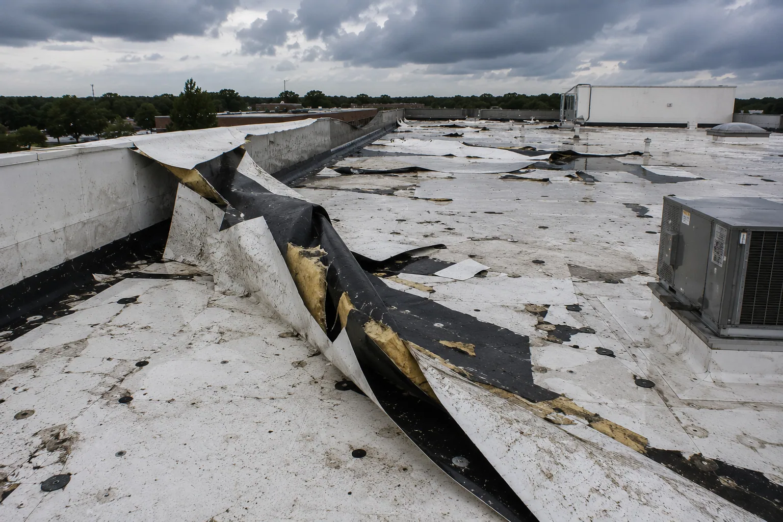 24/7 Commercial Emergency Roof Repair in Conroe, TX