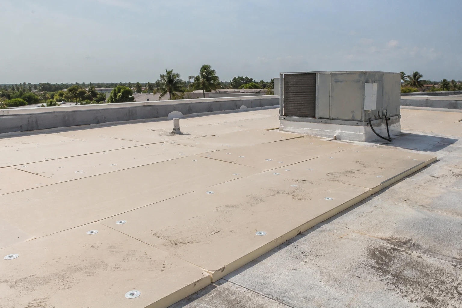 Commercial Roof Insulation and Cover Board in Conroe, TX