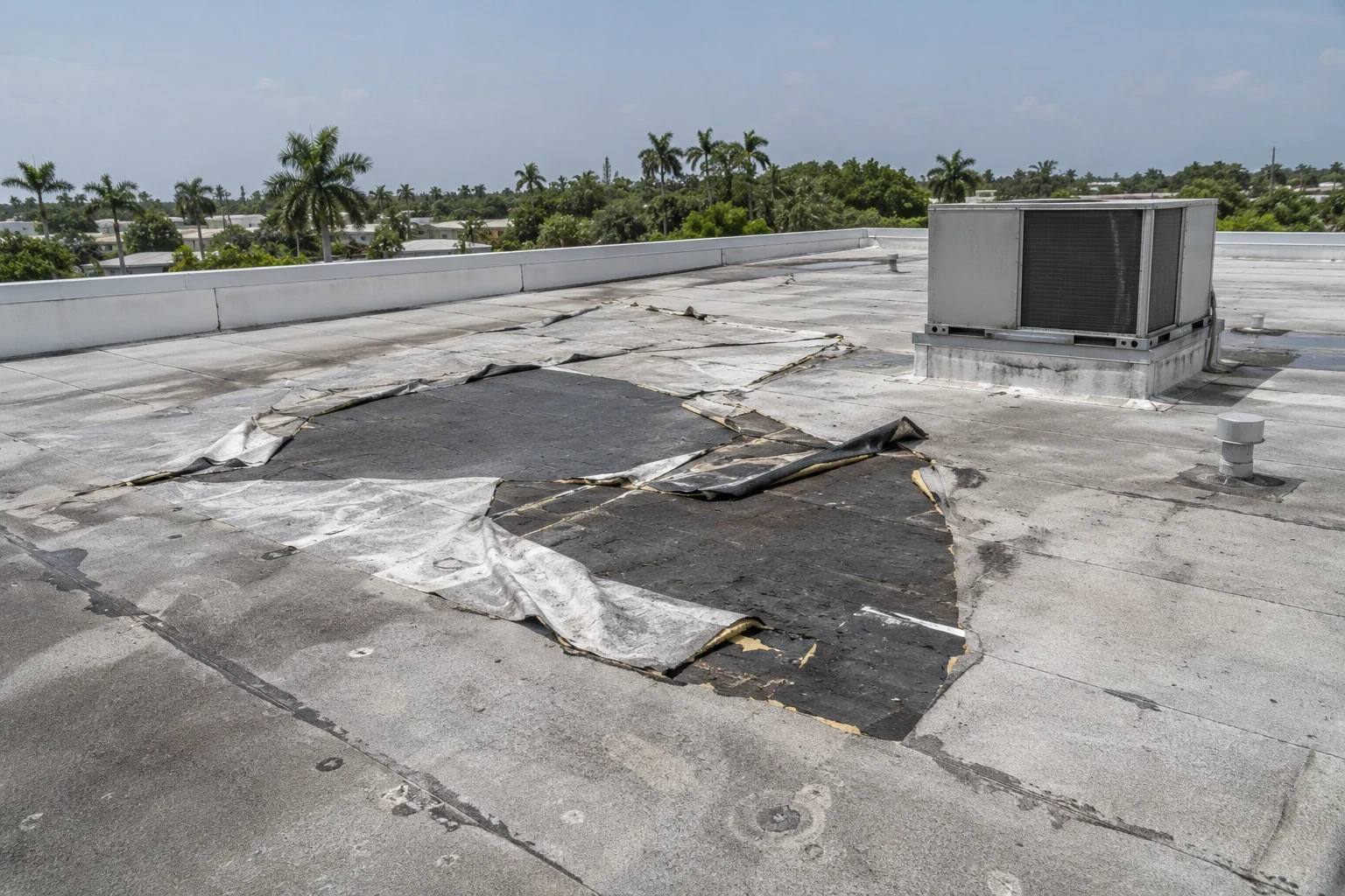 Wind Damage Roof Repair in Conroe, TX